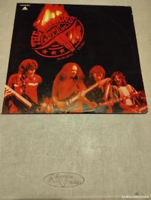 Discos de vinil: The Outlaws Doble LP Bring It Back Alive Esp.1978 portada abierta